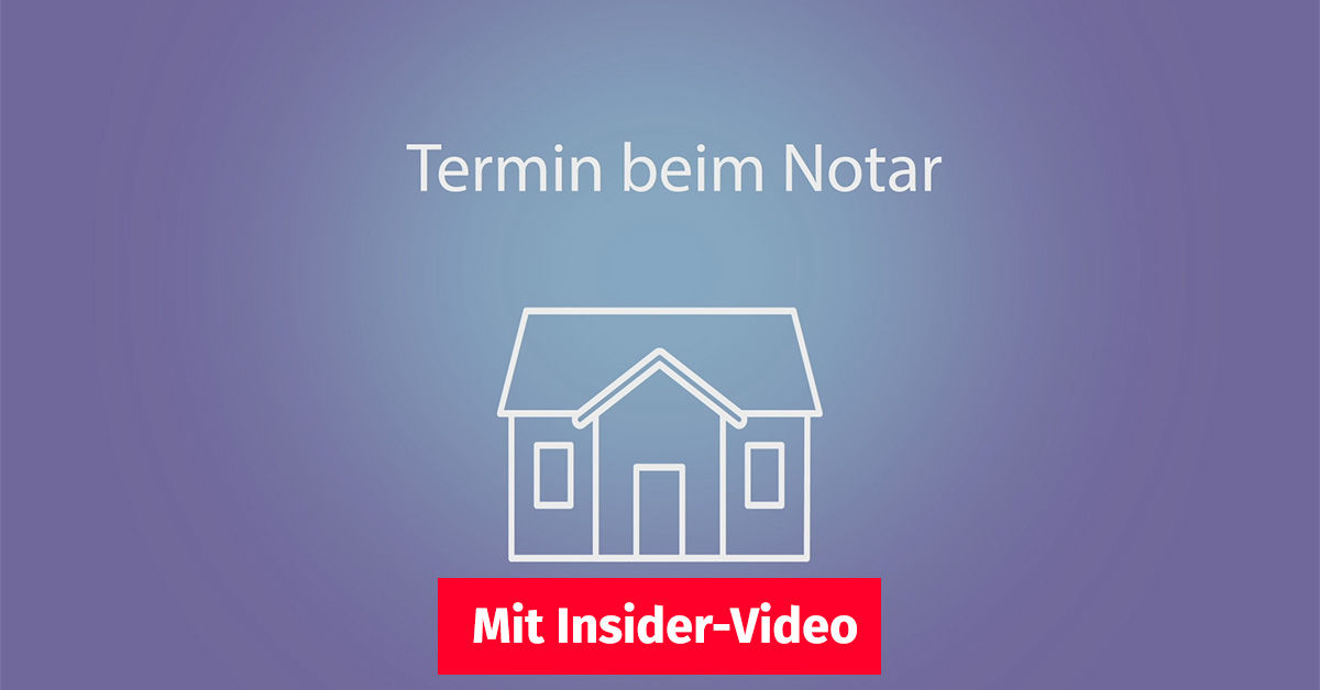 Video: Der Notartermin beim Immobilienverkauf